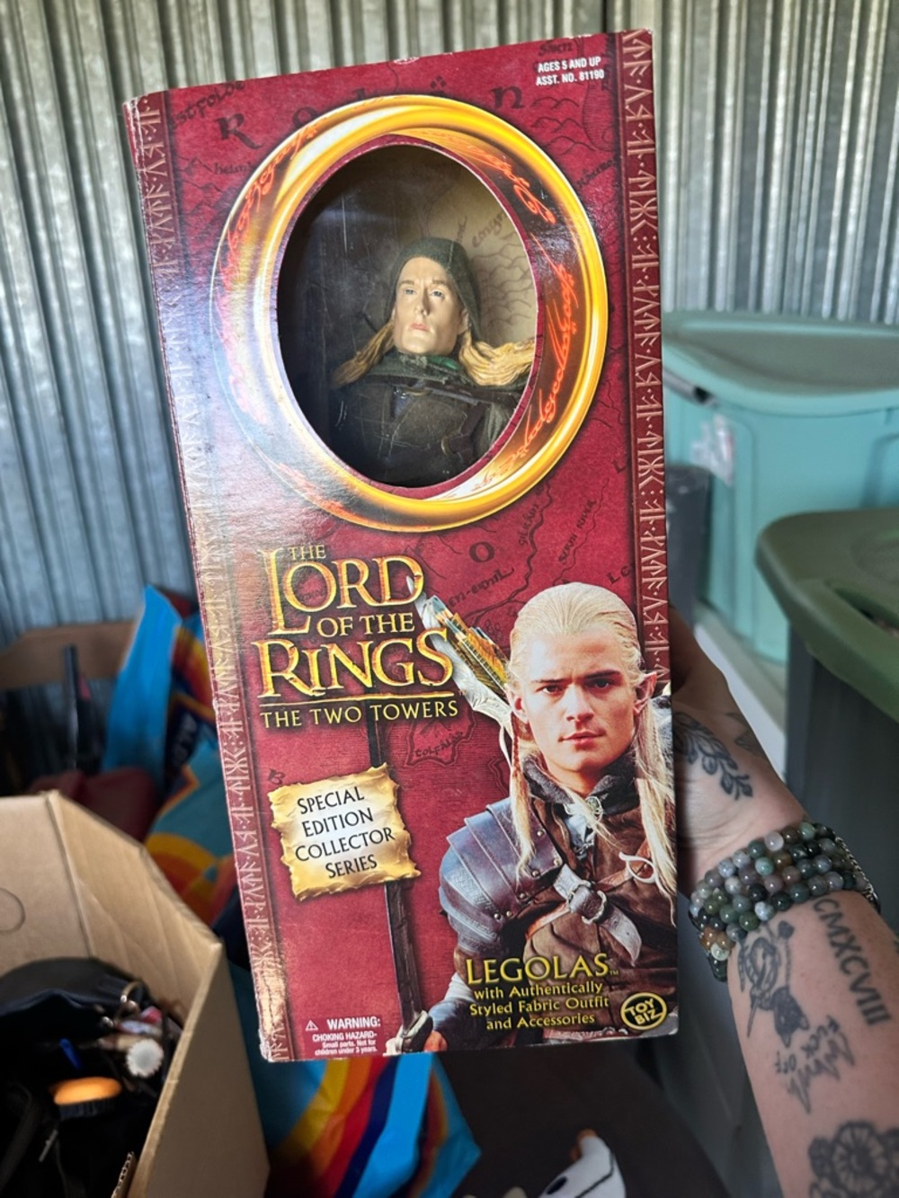 The Lord of the Rings The Two Towers Legolas Collector Doll - Red Box
